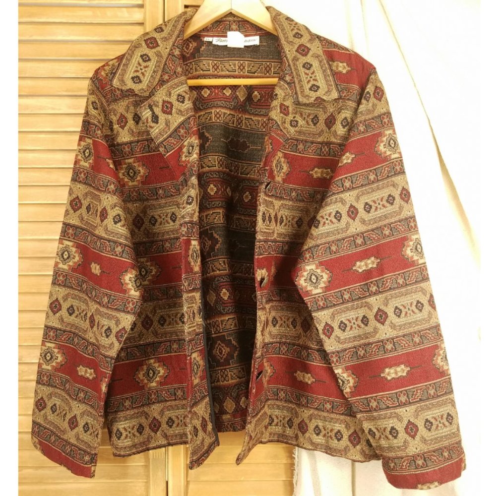 •⋙Southwestern Bohemian Vintage Jacket⋘•